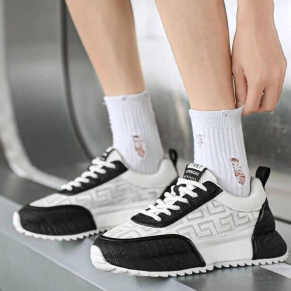 Black-White-Lace-Up-Street-Sneakers-700x700
