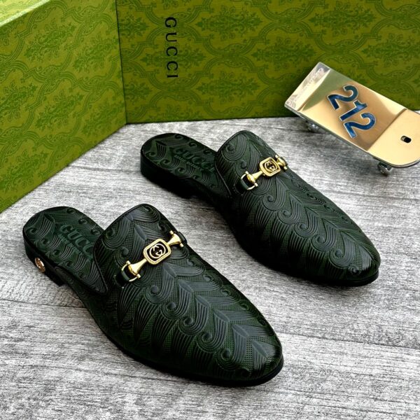 Gucci Men’s Embossed Leather Loafer Gucci Men’s Embossed Leather Loafer