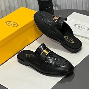 Tod's H Buckled Half Shoes