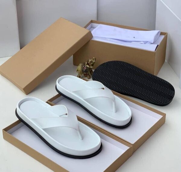 White Platform Flip-Flops White Platform Flip-Flops