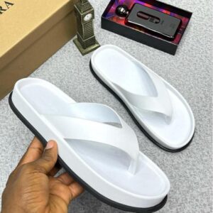 White Platform Flip-Flops-zara White Platform Flip-Flops