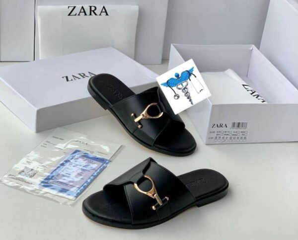 Zara Men’s Sandals-black Zara Men’s Sandals