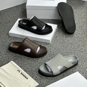 Jil Sander Slides – Minimalist Luxury Comfort