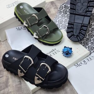 Alexander McQueen Hybrid Slides | Bold Luxury Comfort
