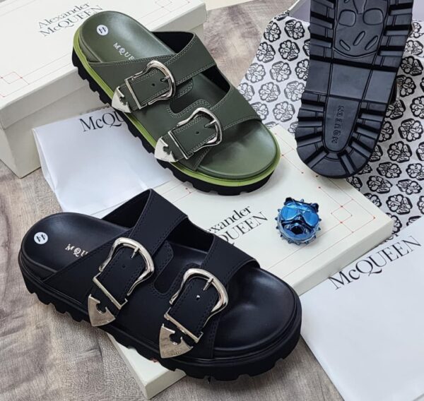 Alexander McQueen Hybrid Slides | Bold Luxury Comfort