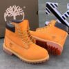 Timberland Orange Boots | Bold Heritage