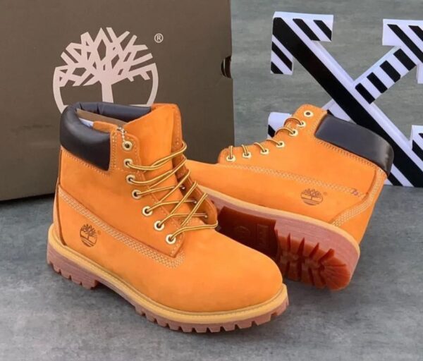 Timberland Orange Boots | Bold Heritage Timberland Orange Boots | Bold Heritage