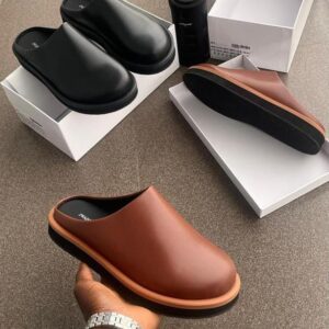 JW Anderson Men’s Mule Loafers (Half Shoes) – Black & Brown