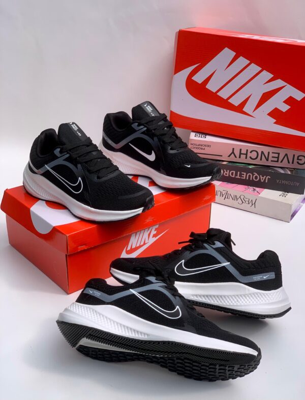 Nike Quest 5 Black & White Road Running Shoes Nike Quest 5 Black & White Road Running Shoes