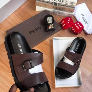Pedro Men’s Double-Buckle Sandals