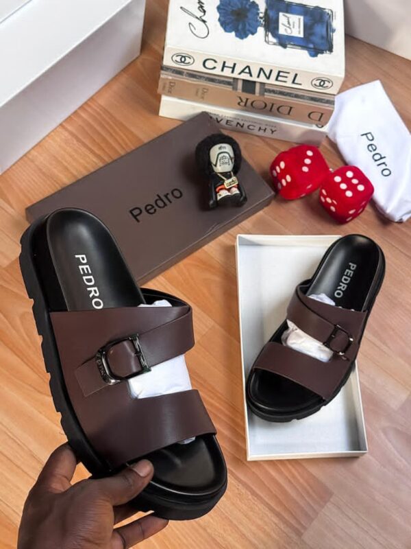 Pedro Men’s Double-Buckle Sandals Pedro Men’s Double-Buckle Sandals