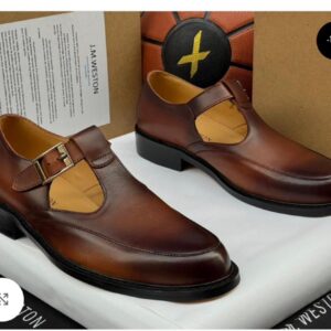 J.M. Weston Quality T-Strap Dress Shoes.